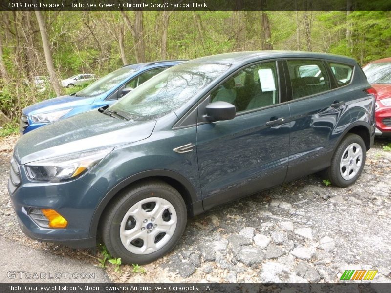 Baltic Sea Green / Chromite Gray/Charcoal Black 2019 Ford Escape S