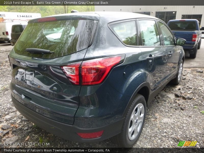Baltic Sea Green / Chromite Gray/Charcoal Black 2019 Ford Escape S