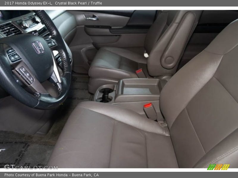 Crystal Black Pearl / Truffle 2017 Honda Odyssey EX-L
