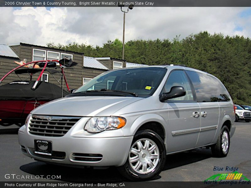 Bright Silver Metallic / Medium Slate Gray 2006 Chrysler Town & Country Touring