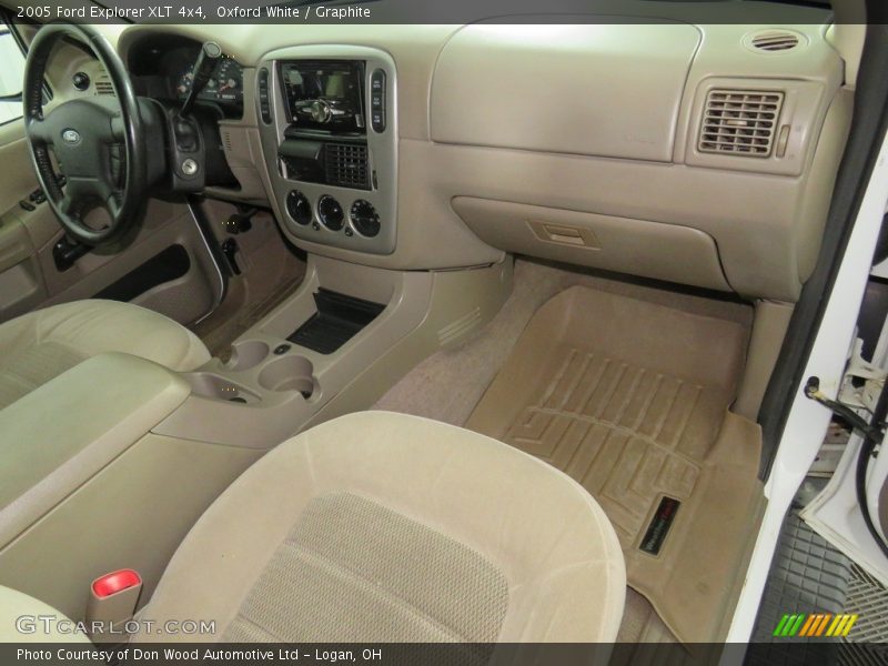Oxford White / Graphite 2005 Ford Explorer XLT 4x4