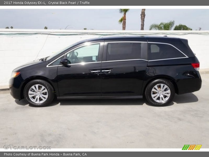 Crystal Black Pearl / Truffle 2017 Honda Odyssey EX-L