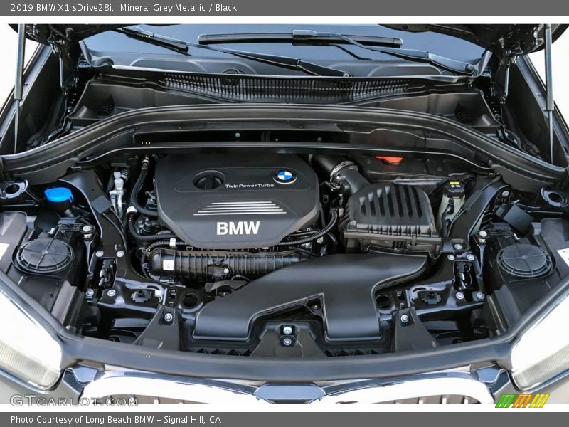  2019 X1 sDrive28i Engine - 2.0 Liter DI TwinPower Turbocharged DOHC 16-Valve VVT 4 Cylinder