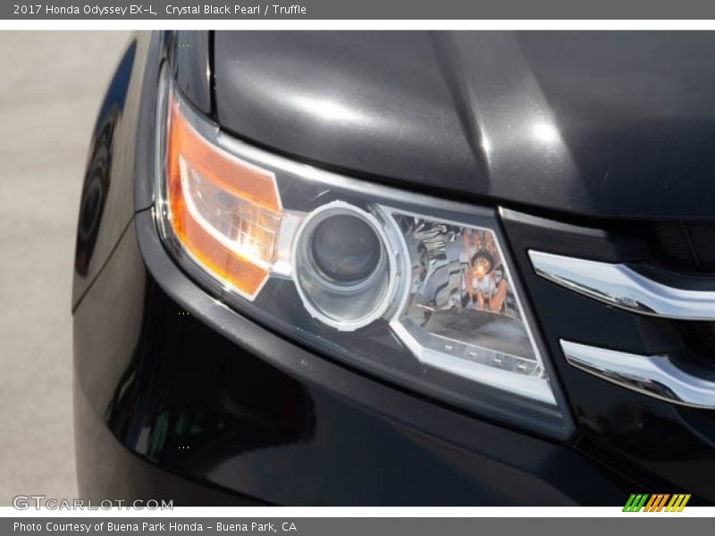 Crystal Black Pearl / Truffle 2017 Honda Odyssey EX-L