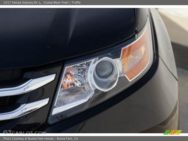 Crystal Black Pearl / Truffle 2017 Honda Odyssey EX-L
