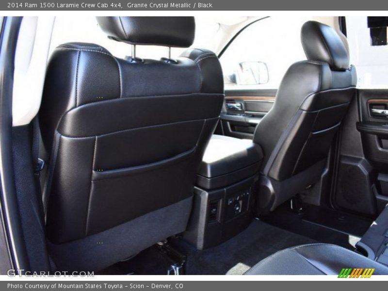 Granite Crystal Metallic / Black 2014 Ram 1500 Laramie Crew Cab 4x4