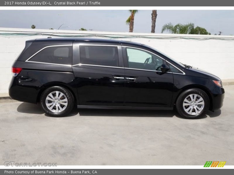 Crystal Black Pearl / Truffle 2017 Honda Odyssey EX-L