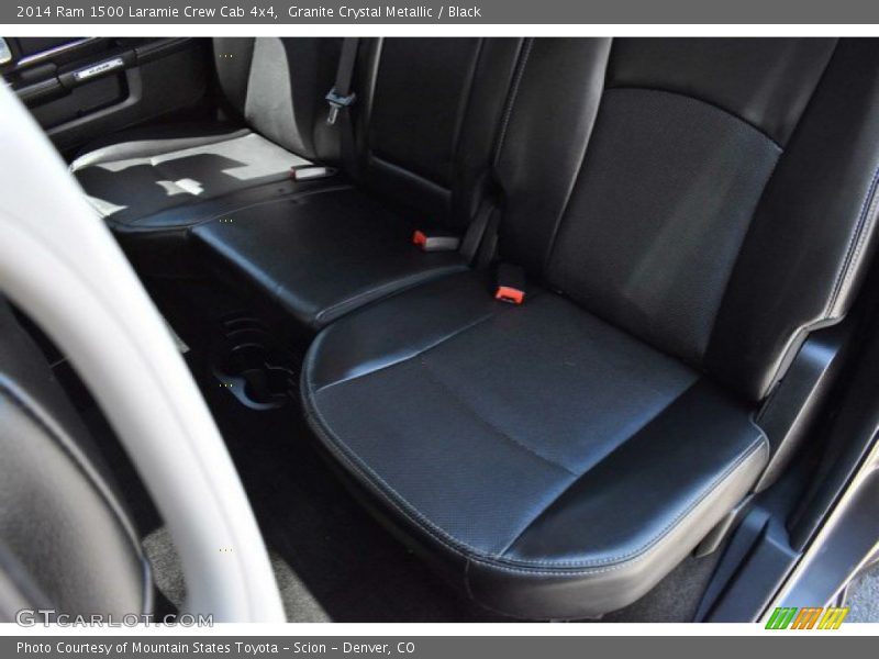 Granite Crystal Metallic / Black 2014 Ram 1500 Laramie Crew Cab 4x4