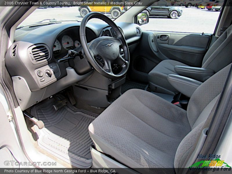 Bright Silver Metallic / Medium Slate Gray 2006 Chrysler Town & Country Touring