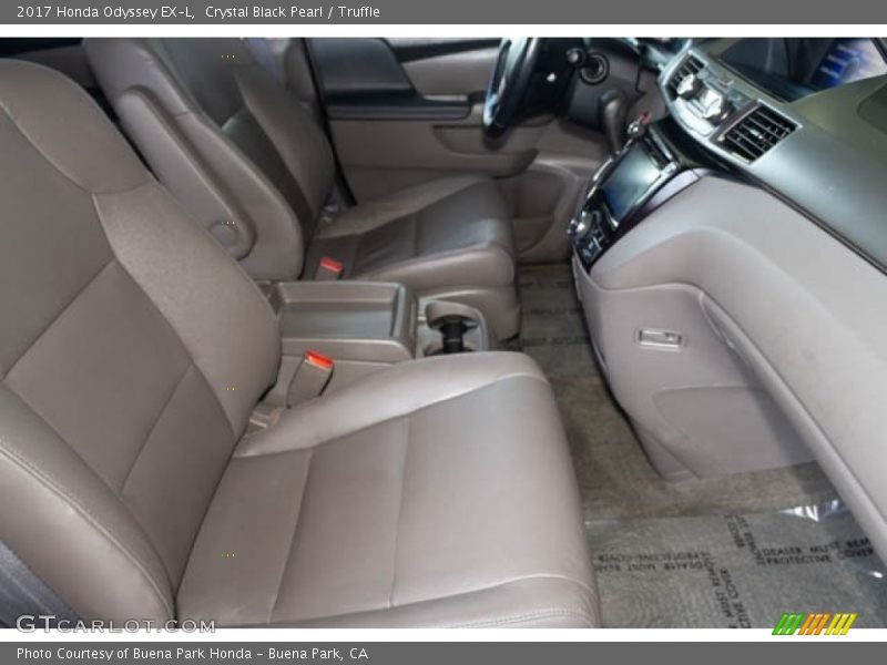 Crystal Black Pearl / Truffle 2017 Honda Odyssey EX-L