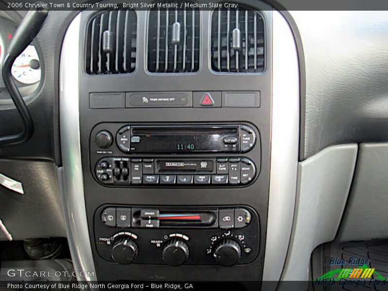 Bright Silver Metallic / Medium Slate Gray 2006 Chrysler Town & Country Touring