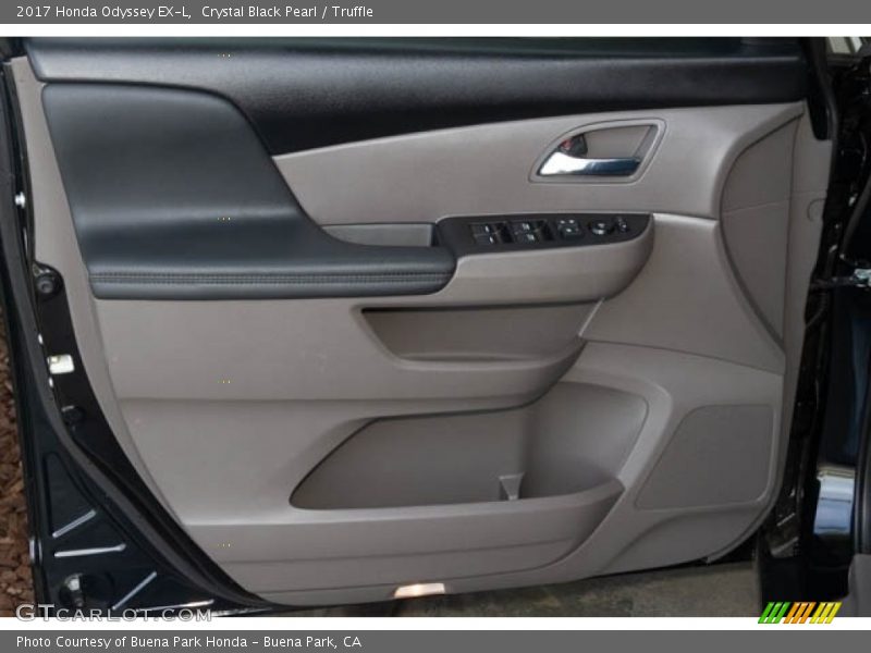Crystal Black Pearl / Truffle 2017 Honda Odyssey EX-L