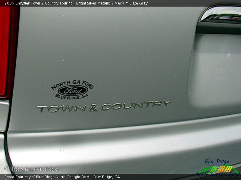 Bright Silver Metallic / Medium Slate Gray 2006 Chrysler Town & Country Touring