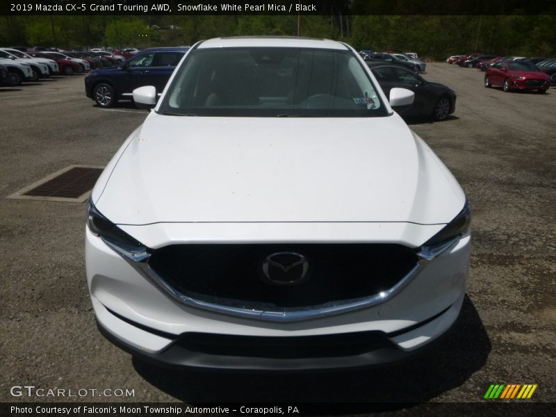 Snowflake White Pearl Mica / Black 2019 Mazda CX-5 Grand Touring AWD