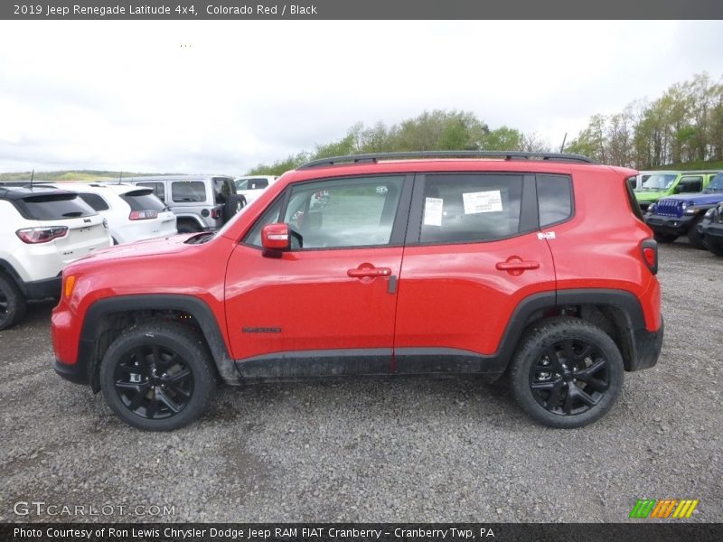 Colorado Red / Black 2019 Jeep Renegade Latitude 4x4