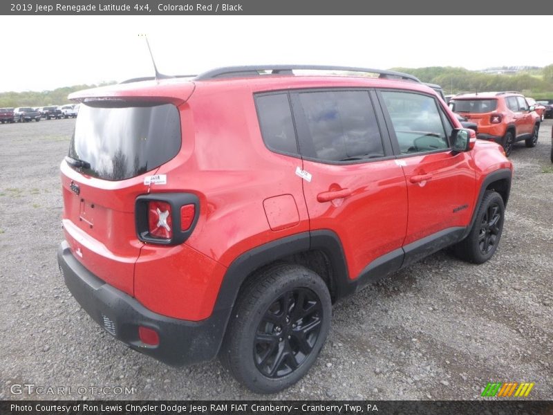 Colorado Red / Black 2019 Jeep Renegade Latitude 4x4