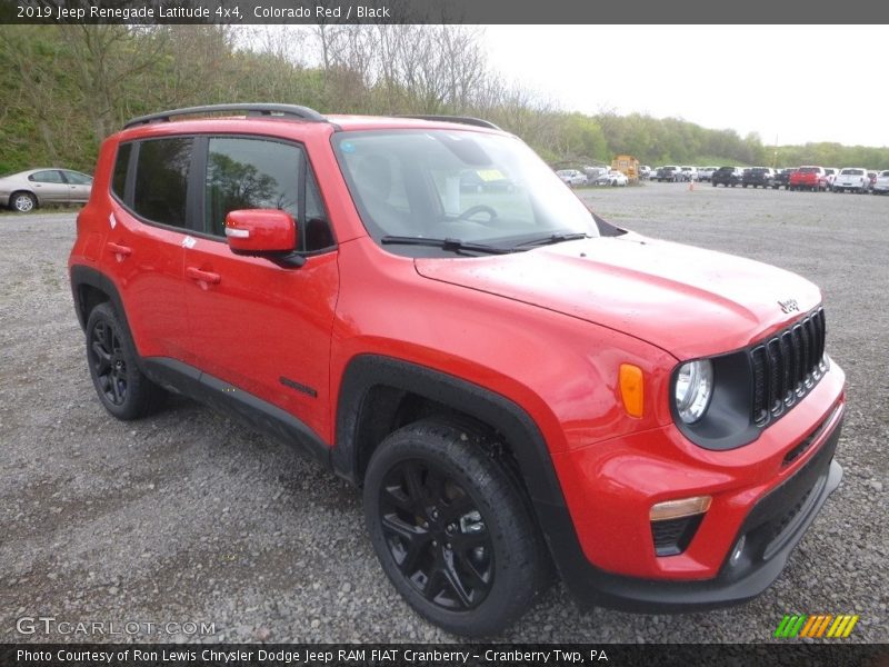 Colorado Red / Black 2019 Jeep Renegade Latitude 4x4