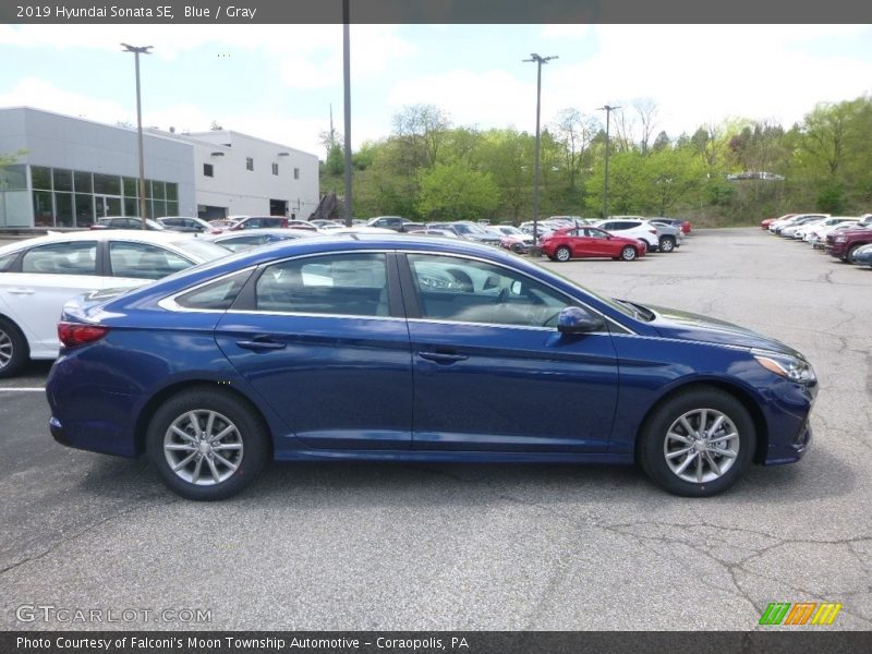 Blue / Gray 2019 Hyundai Sonata SE