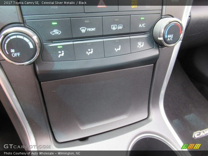 Celestial Silver Metallic / Black 2017 Toyota Camry SE