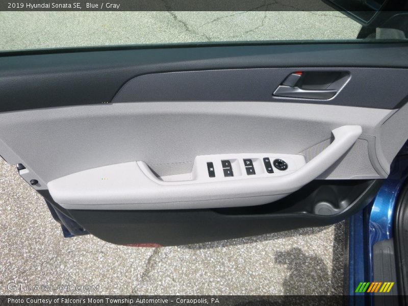 Blue / Gray 2019 Hyundai Sonata SE