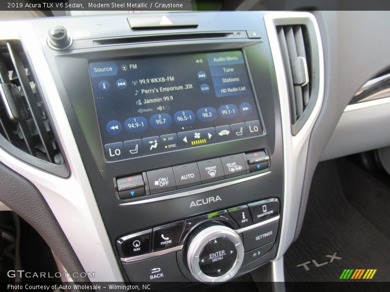 Modern Steel Metallic / Graystone 2019 Acura TLX V6 Sedan