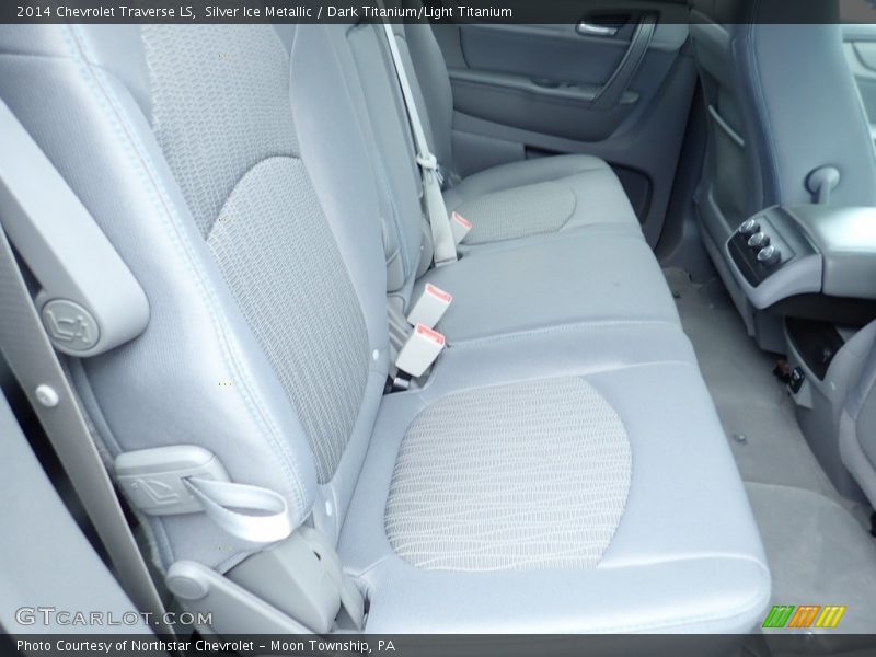 Silver Ice Metallic / Dark Titanium/Light Titanium 2014 Chevrolet Traverse LS
