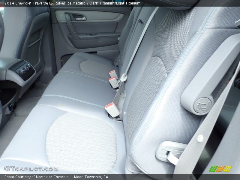 Silver Ice Metallic / Dark Titanium/Light Titanium 2014 Chevrolet Traverse LS