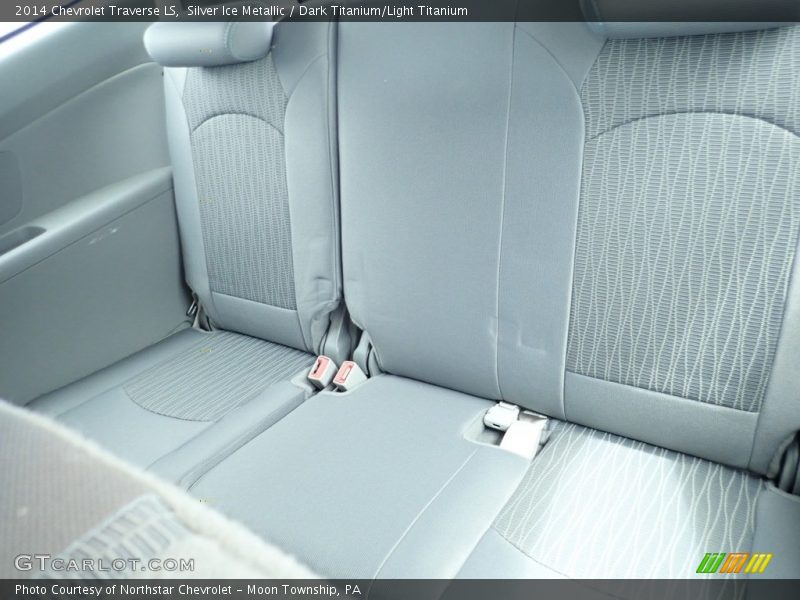 Silver Ice Metallic / Dark Titanium/Light Titanium 2014 Chevrolet Traverse LS