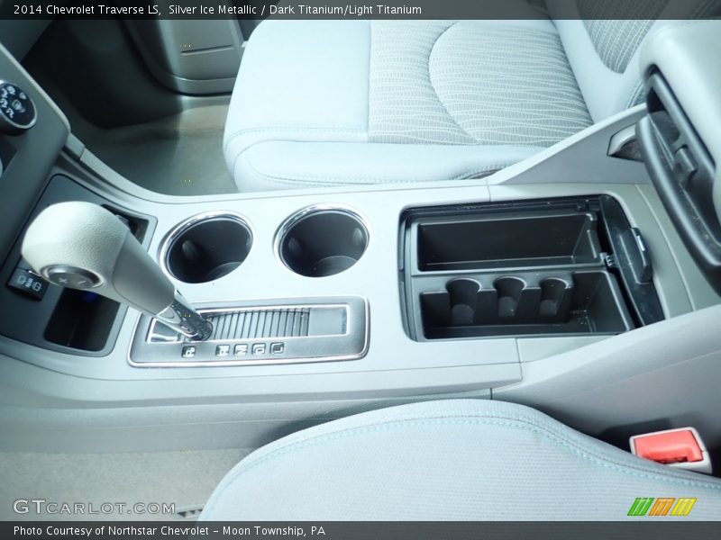 Silver Ice Metallic / Dark Titanium/Light Titanium 2014 Chevrolet Traverse LS