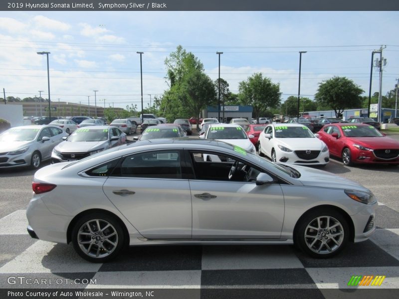 Symphony Silver / Black 2019 Hyundai Sonata Limited