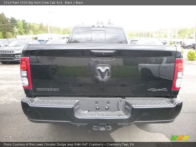 Black / Black 2019 Ram 3500 Big Horn Crew Cab 4x4
