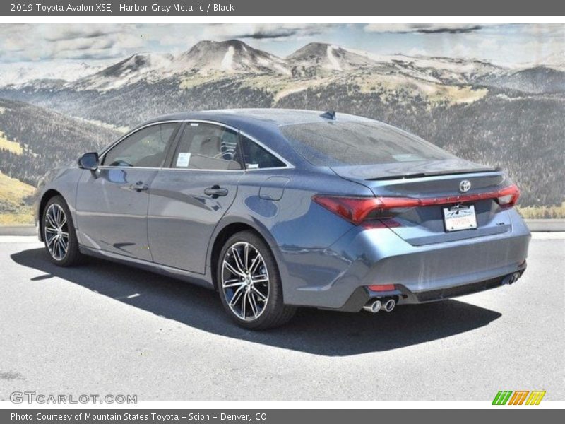 Harbor Gray Metallic / Black 2019 Toyota Avalon XSE