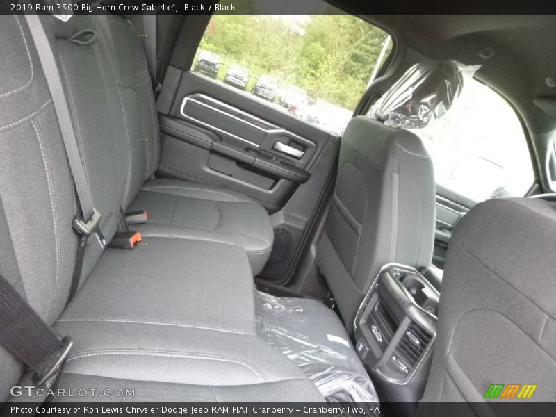Black / Black 2019 Ram 3500 Big Horn Crew Cab 4x4