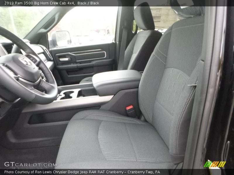 Black / Black 2019 Ram 3500 Big Horn Crew Cab 4x4