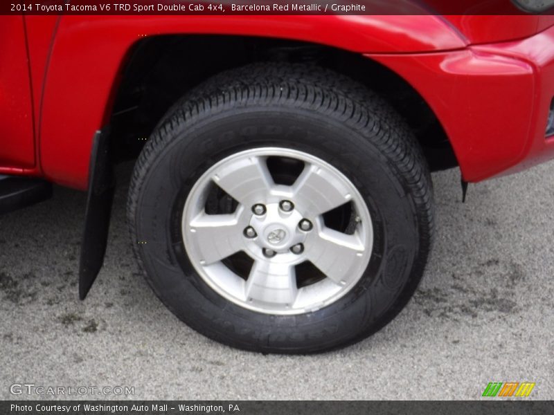 Barcelona Red Metallic / Graphite 2014 Toyota Tacoma V6 TRD Sport Double Cab 4x4