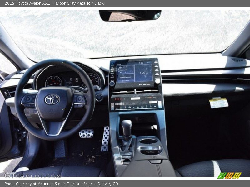 Harbor Gray Metallic / Black 2019 Toyota Avalon XSE