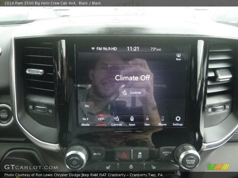 Black / Black 2019 Ram 3500 Big Horn Crew Cab 4x4