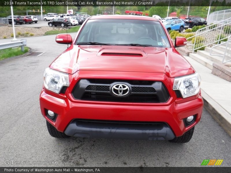 Barcelona Red Metallic / Graphite 2014 Toyota Tacoma V6 TRD Sport Double Cab 4x4