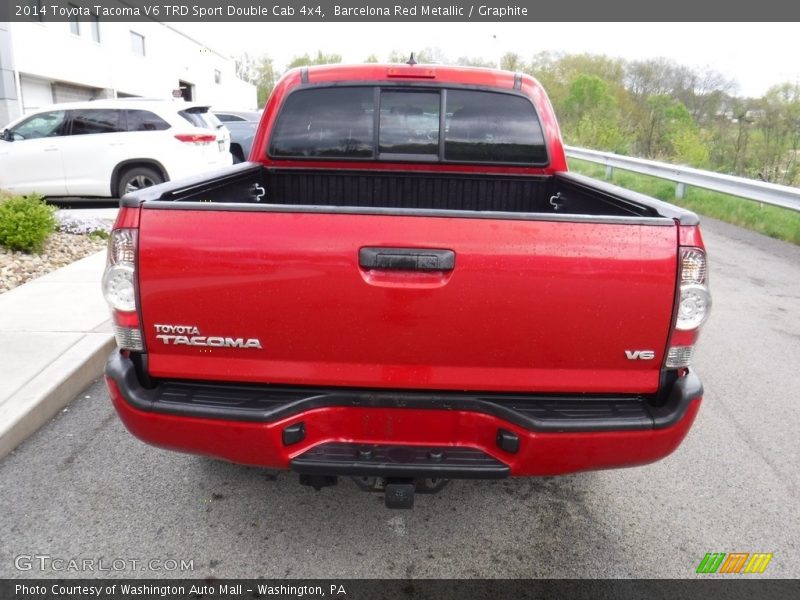 Barcelona Red Metallic / Graphite 2014 Toyota Tacoma V6 TRD Sport Double Cab 4x4