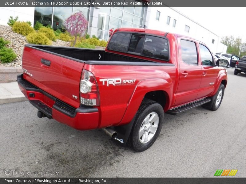 Barcelona Red Metallic / Graphite 2014 Toyota Tacoma V6 TRD Sport Double Cab 4x4