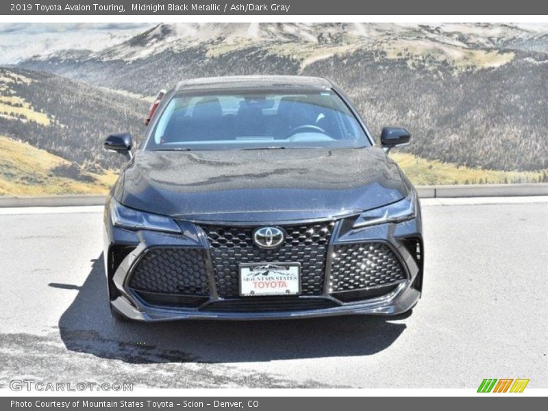 Midnight Black Metallic / Ash/Dark Gray 2019 Toyota Avalon Touring