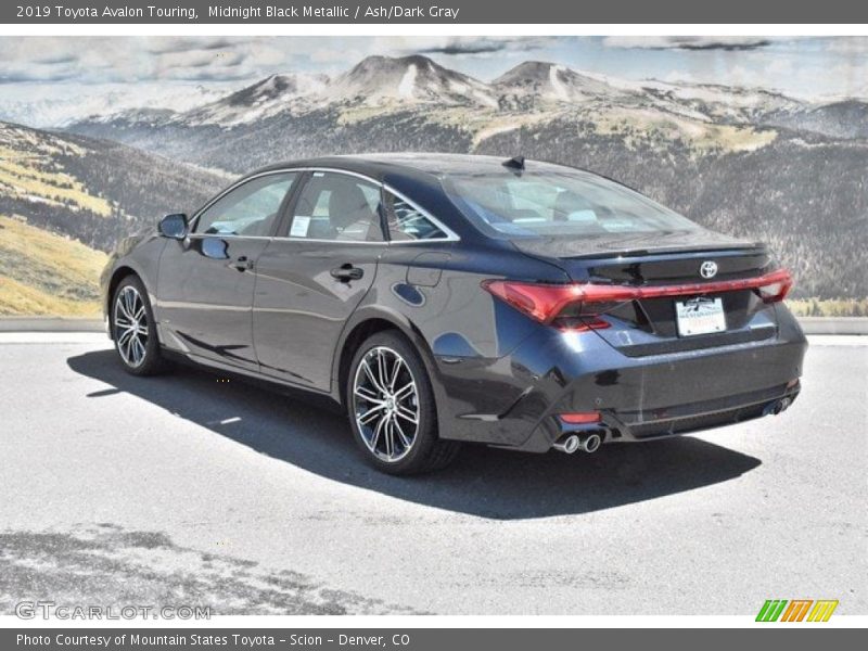 Midnight Black Metallic / Ash/Dark Gray 2019 Toyota Avalon Touring