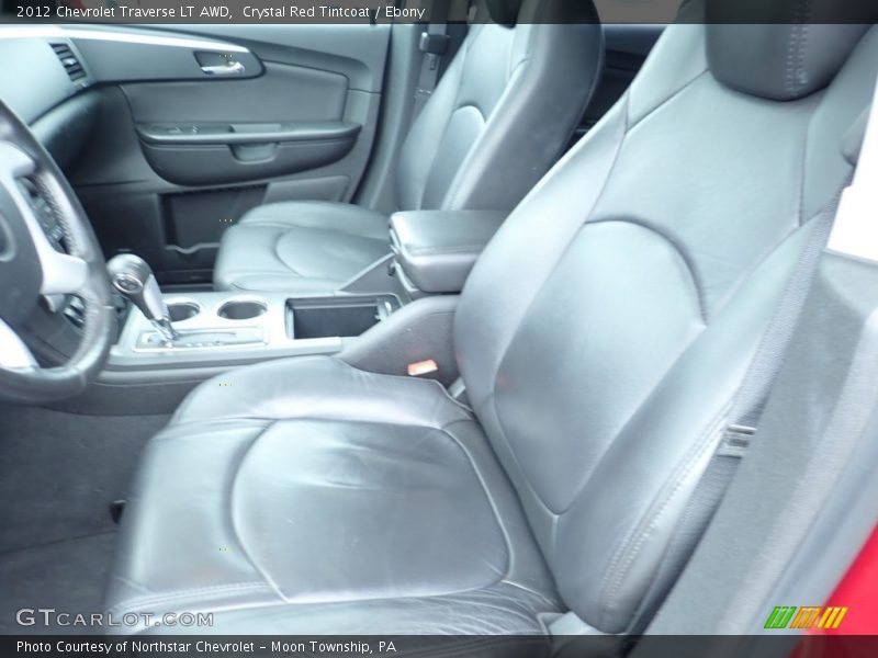 Crystal Red Tintcoat / Ebony 2012 Chevrolet Traverse LT AWD