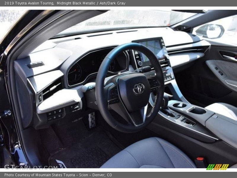Midnight Black Metallic / Ash/Dark Gray 2019 Toyota Avalon Touring