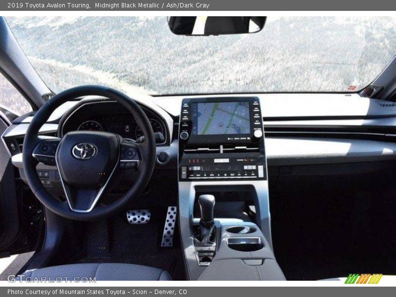 Midnight Black Metallic / Ash/Dark Gray 2019 Toyota Avalon Touring
