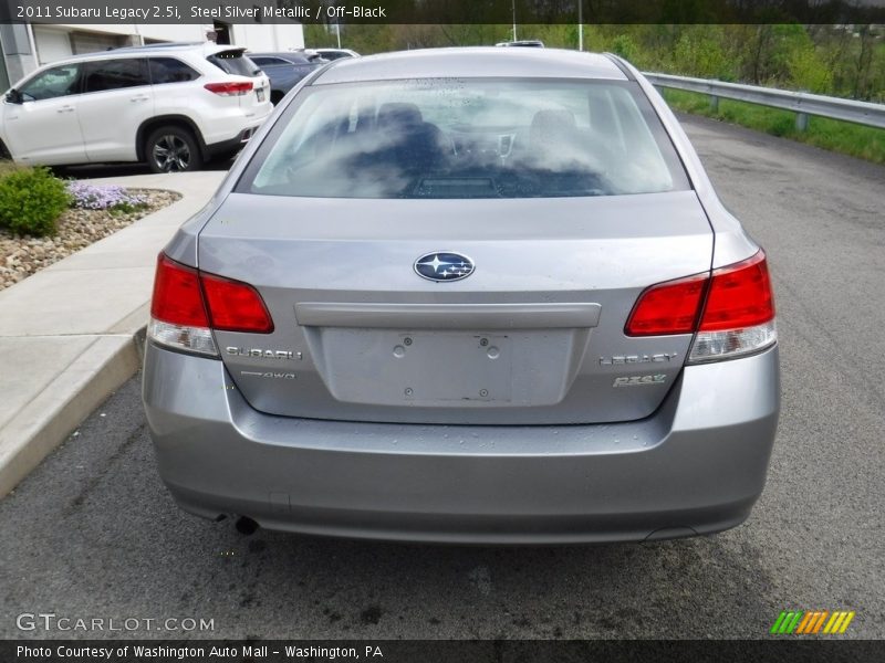 Steel Silver Metallic / Off-Black 2011 Subaru Legacy 2.5i