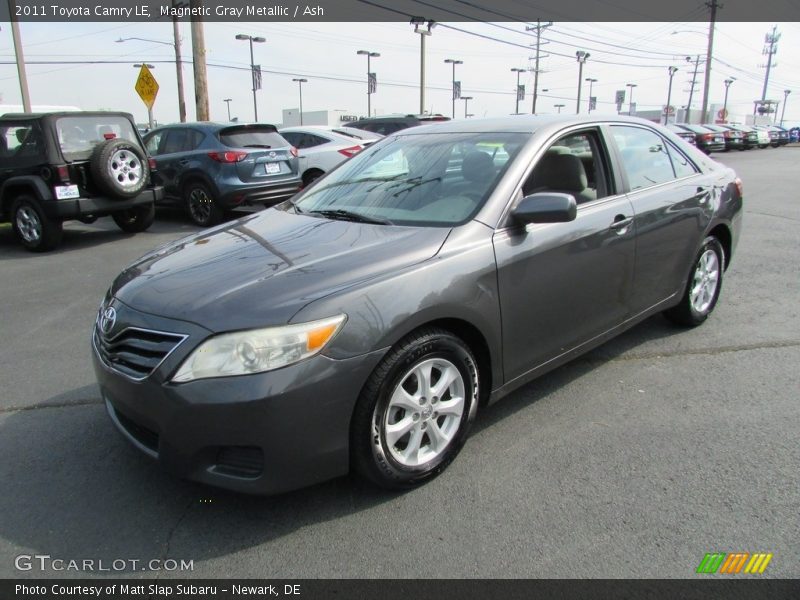 Magnetic Gray Metallic / Ash 2011 Toyota Camry LE