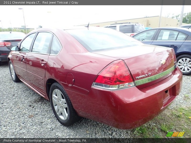 Red Jewel Tintcoat / Gray 2011 Chevrolet Impala LT
