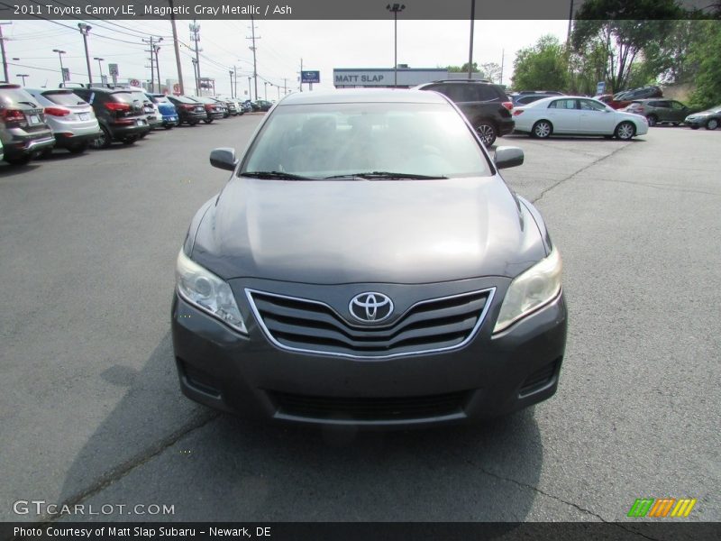 Magnetic Gray Metallic / Ash 2011 Toyota Camry LE