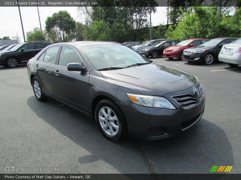 Magnetic Gray Metallic / Ash 2011 Toyota Camry LE